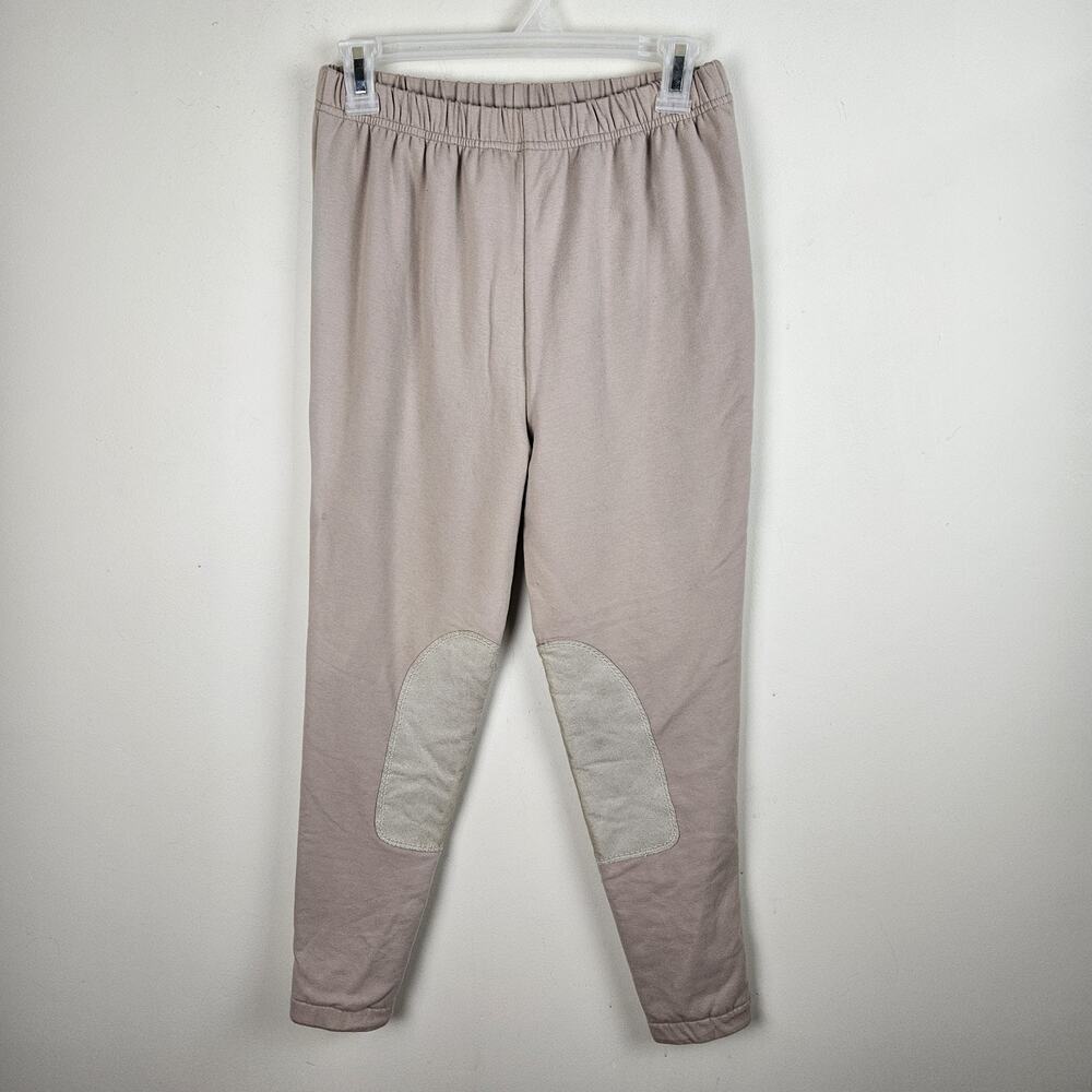 NWT EQ Equestrian Riding pants adult Large beige fleece lined made in USA $69